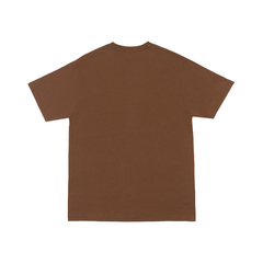TEE OUTLINE LOGO 4 COLORS BROWN na internet