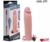 Capa Peniana Realística Com Vibrador E Anel 18,5Cm Vipmix (COD. V77)