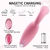 Imagem do Vibrador FLEXIVEL Intenso/ 10 vibrações/ Recarregável/ 5 Sucção com Língua/ Macio em silicone / COD. A123