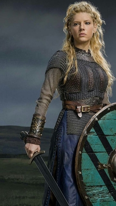 Espada Nórdica Lagertha Vikings + Suporte MDF na internet