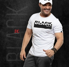 Camiseta Masculina EC Company Black branca