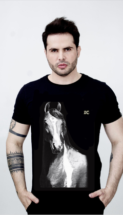 Camiseta Masculina Haras Baruk Preta - comprar online