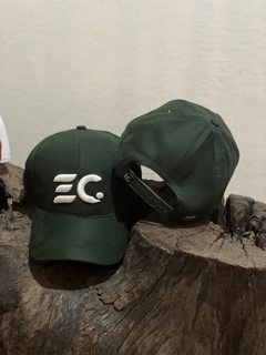 Boné EC Company Polo Americano Verde com EC branco - comprar online
