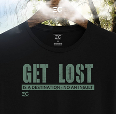 Camiseta Masculina EC Company Get Lost preta - loja online