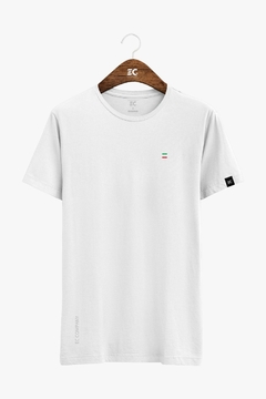 Camiseta Masculina EC Company Básica linha premium branca - loja online