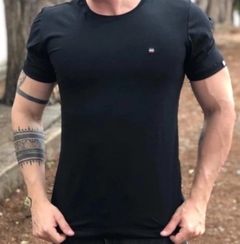 Camiseta Masculina EC Company Básica preta - comprar online