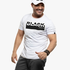 Camiseta Masculina EC Company Black branca na internet