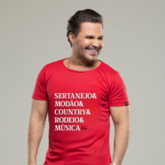 Camiseta frase: SERTANEJO & MODÃO - comprar online
