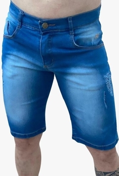 Bermuda Masculina EC Company Jeans - Azul Dark