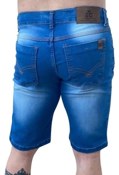 Bermuda Masculina EC Company Jeans - Azul Dark - comprar online