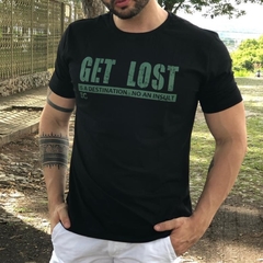 Camiseta Masculina EC Company Get Lost preta - comprar online