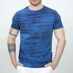 Camiseta Masculina EC Company Mix azul