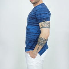 Camiseta Masculina EC Company Mix azul - comprar online