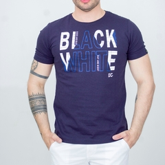 Camiseta Masculina EC Company Black White