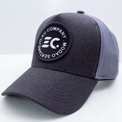 Boné Trucker EC Company Modão Sertanejo Chumbo