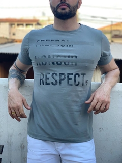 Camiseta Masculina EC Company Respect - EC Company, loja oficial do cantor Eduardo Costa, trazendo o que a de melhor na moda sertaneja.
