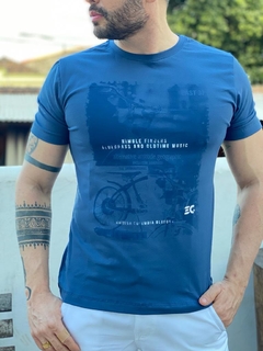 Camiseta Masculina EC Company Bike Retro