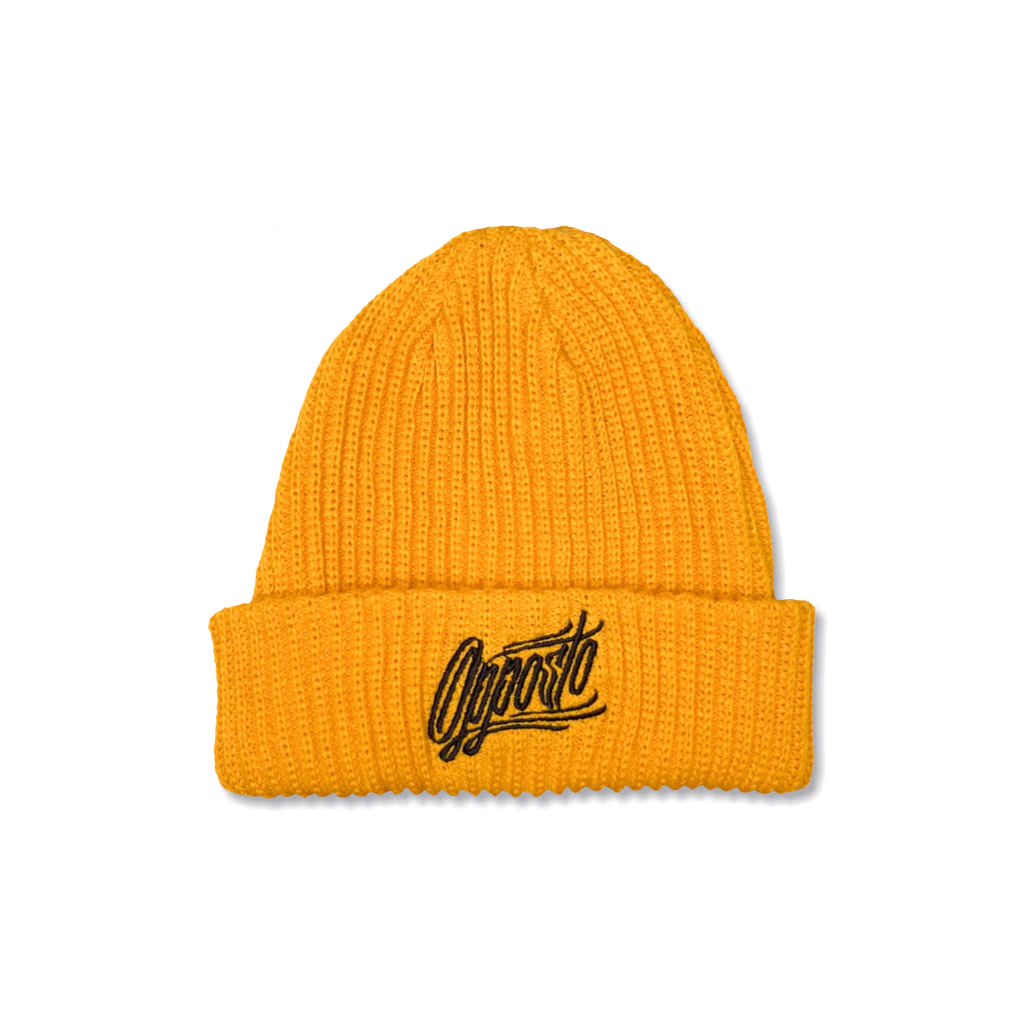 GORRO MARKER CALLIGRAPHY AMARELO