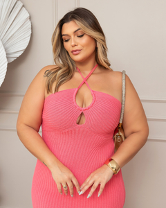 Vestido Elisangela - Morena Pitaya | Moda Plus Size