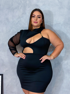 Vestido Beatriz - Morena Pitaya | Moda Plus Size