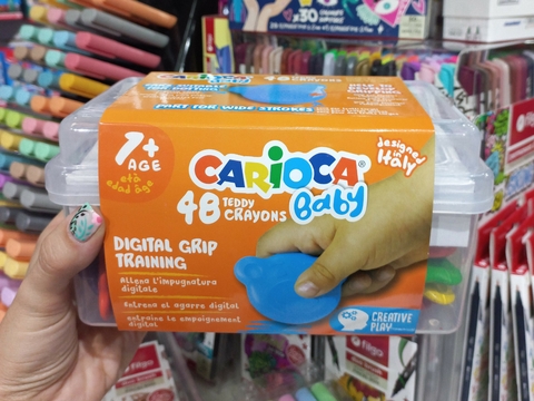 Crayones Carioca baby teddy x48