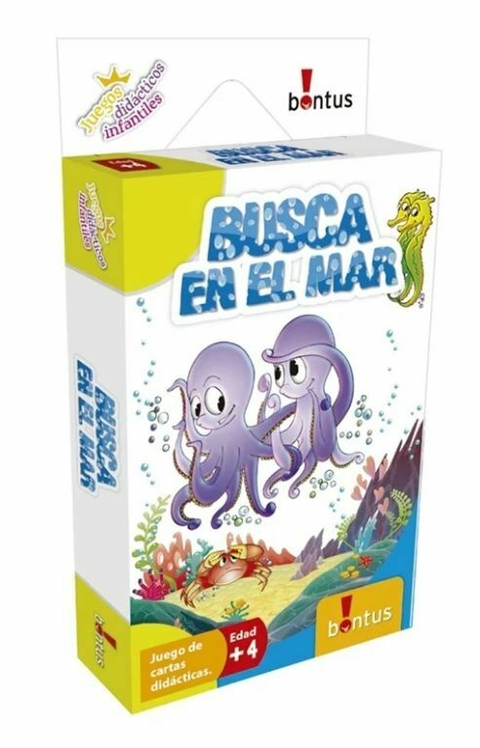 JUEGOS DIDÁCTICOS INFANTILES BONTUS BUSCA EN EL MAR