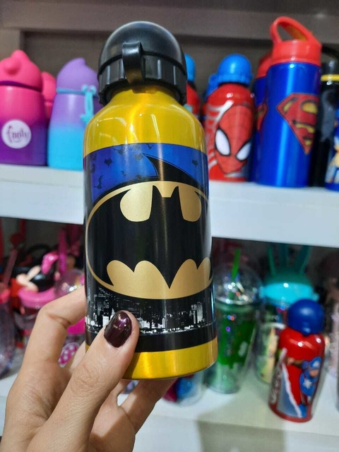 Botella de aluminio Cresko 500 ml Batman