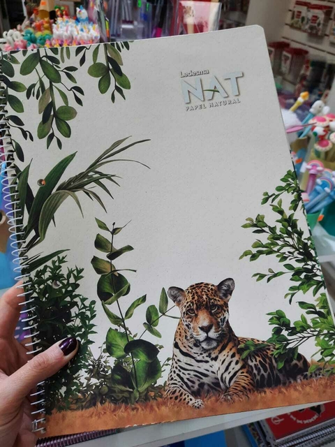 CUADERNO LEDESMA NAT 29/7 X 70 HJS RAYADAS