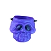 Pote decorativo caveira roxo