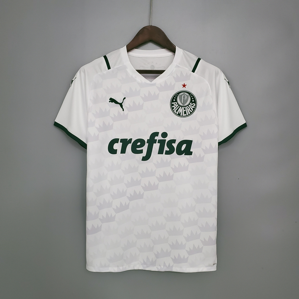 Camiseta Palmeiras II 21/22 Puma Masculina - Branco