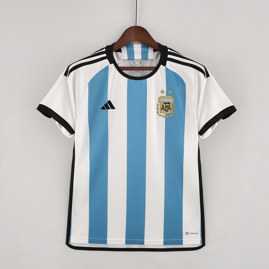 Camisa Pré Jogo Seleção da Argentina 22 adidas - Masculina