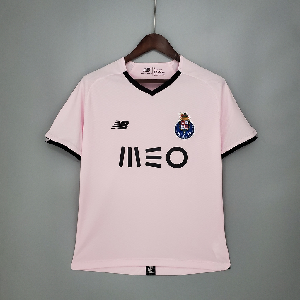 Camiseta Porto 21/22 New Balance Masculina - Rosa