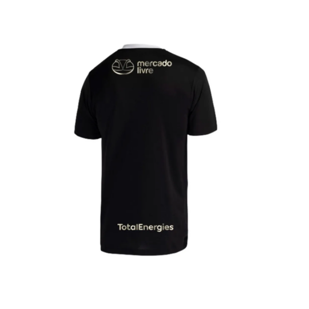 Camiseta Flamengo - Consciência Negra Adidas Masculina - Preto+