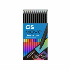 Lápis de Cor CIS Move 12 cores
