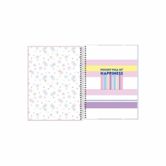 Caderno Universitário Happy TILIBRA 1 matéria 80 folhas - comprar online