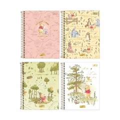 Caderno Colegial Pooh TILIBRA 1 matéria 80 fls