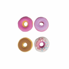 Borracha Mini Donuts TILIBRA Pote com 4 unidades - comprar online