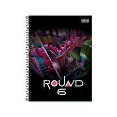 Caderno Universitário Round 6 c/ Adesivo 10 mat. 160fls - TILIBRA - comprar online