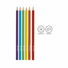 Lápis de Cor CIS Criatic 12 cores - comprar online