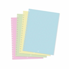 Refil para Caderno Universitário Smart Enjoy - 48 folhas coloridas - DAC