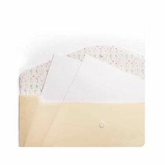 Pasta Plástica Envelope LEOARTE Soul Garden Xadrez - comprar online