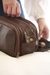 Vintage leather Toiletry Bag - Moonrise na internet