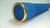 Canudo de formatura camurça azul claro com dourado - LP FORMATURAS