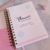 Planner Devocional Personalizado Azul Floral - loja online