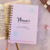 Planner Devocional Personalizado Cinza Floral na internet