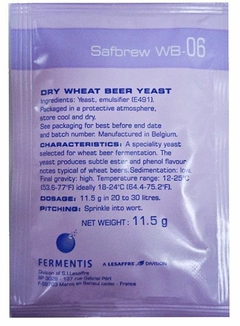 Levadura WB-06 Fermentis - Sobre de 11.5Gr