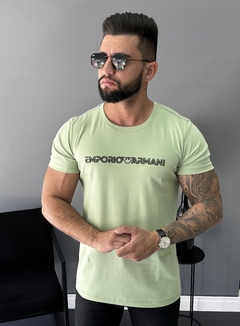 CAMISETA EMPORIO ARMANI NEW VERDE na internet