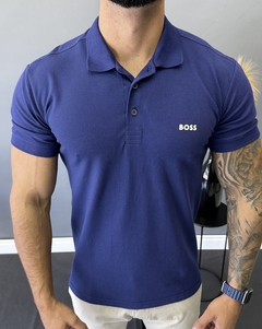 GOLA POLO HBOSS AZUL MARINHO