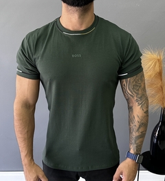 CAMISETA BOSS DETAIL VERDE