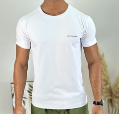 CAMISETA CALVIN KLEIN BASICA BRANCA - comprar online